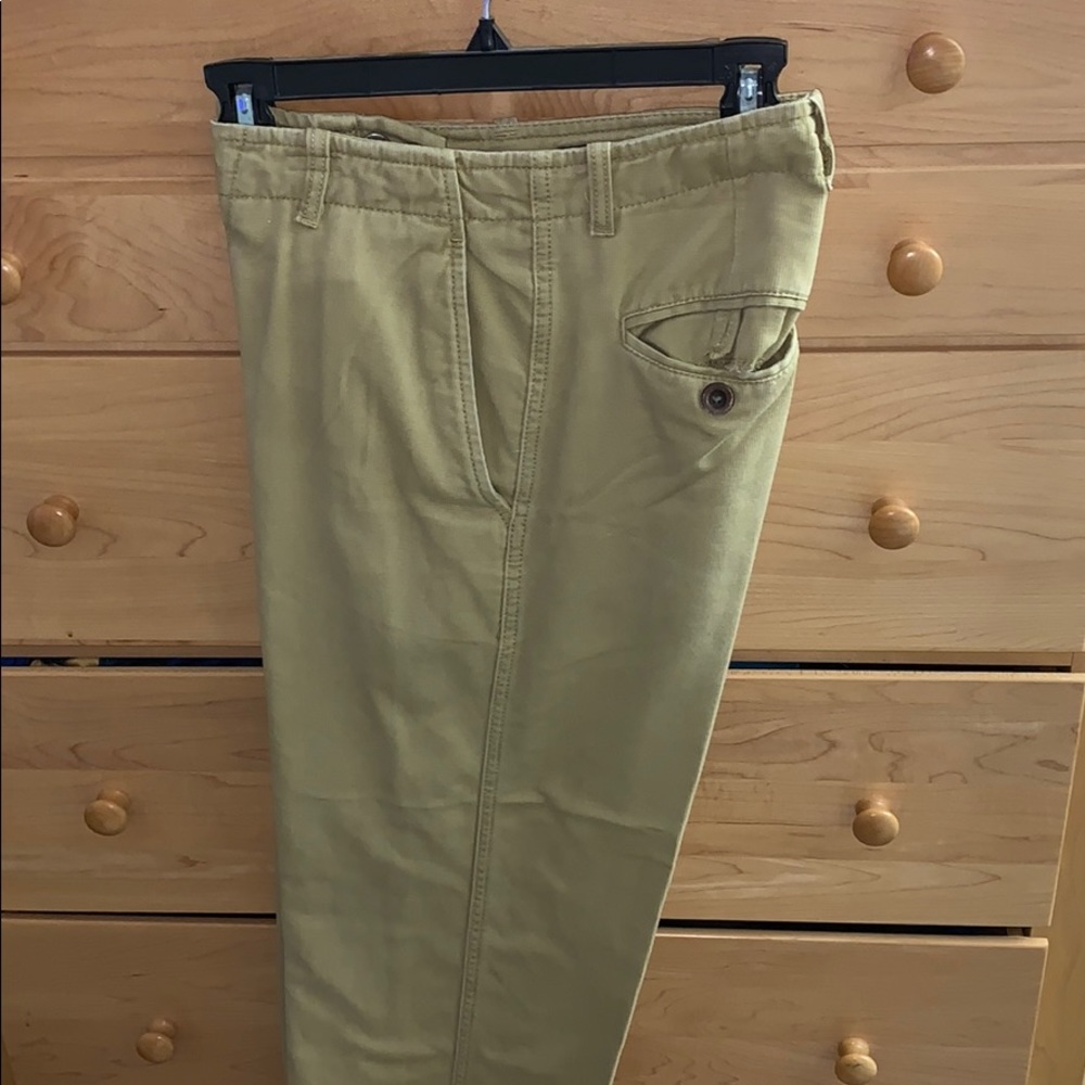 Perry Ellis Tan Corduroy Pant. Size 30/30